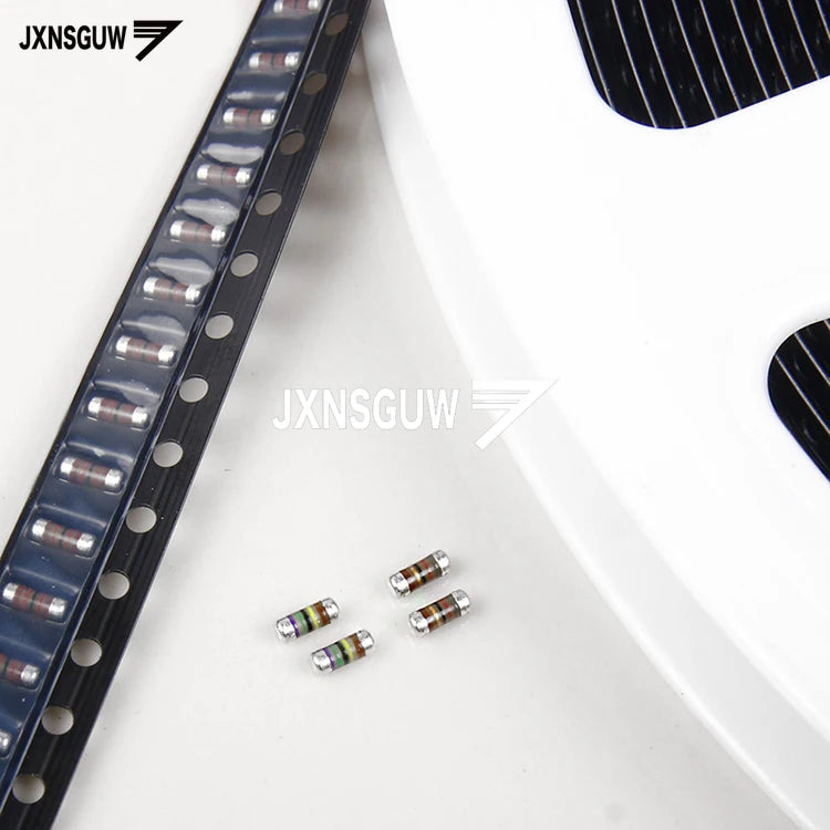 20pcs original Vishay MMA0204 Wafer Chip Resistors Cylindrical MMA 0204 1206 Volume 1% 50PPM Full Range SMD free shipping