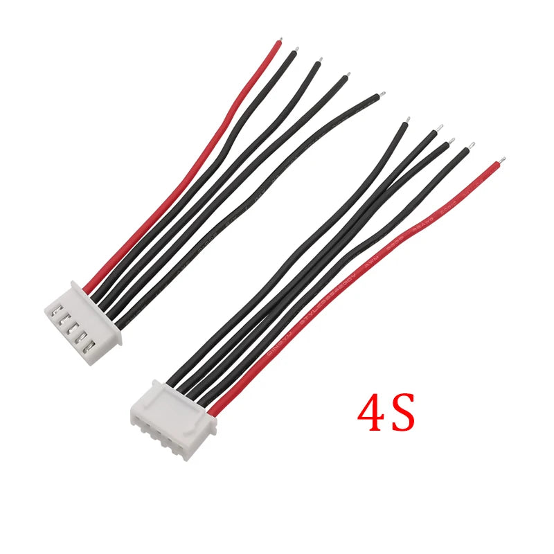 5Pcs 1S 2S 3S 4S 5S 6S 7S Lipo Battery Balance Charger Cable Wire IMAX B6 Balance Cable Connector 2.54mm JST-XH Cable for RC