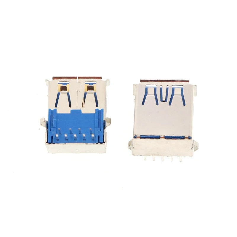 5Pcs USB 3.0 Connector Male / Female Socket High Speed Data Transmission USB3.0 Jack For Laptop U Disk Printer