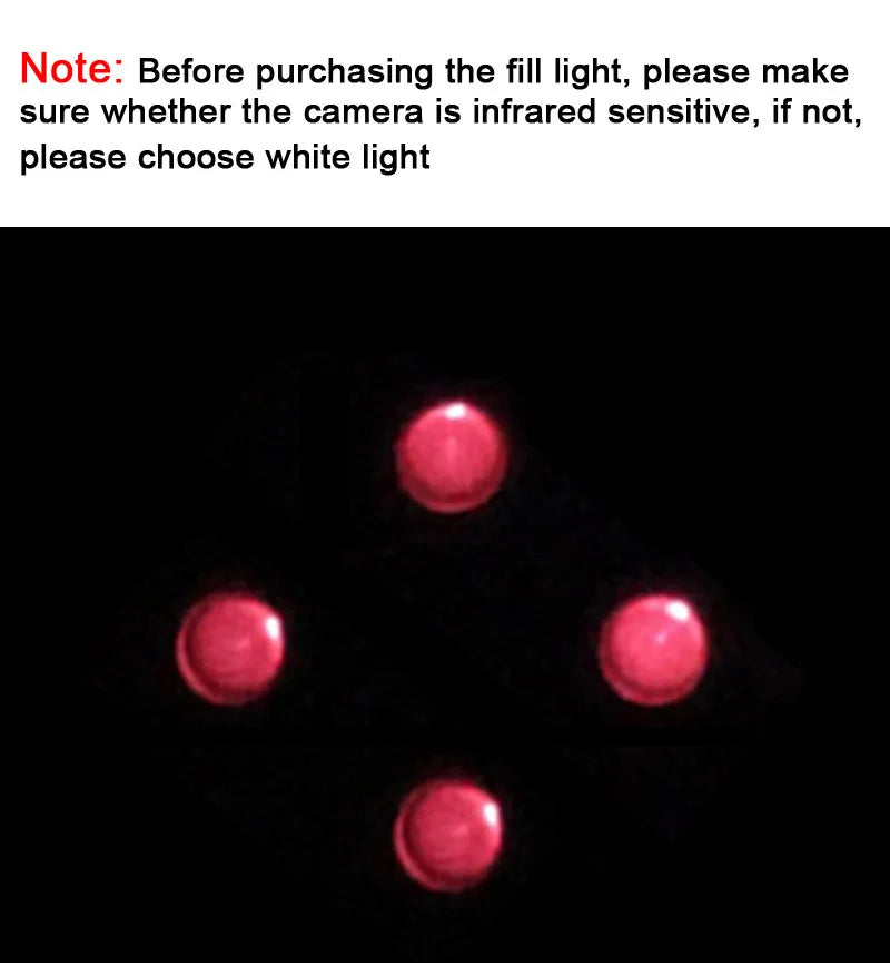 80m IR Distance LED Infrared Laser Fill Light 850nm Night Vision Camera Auxiliary Light Outdoor Waterproof CCTV Camera Fill Ligh