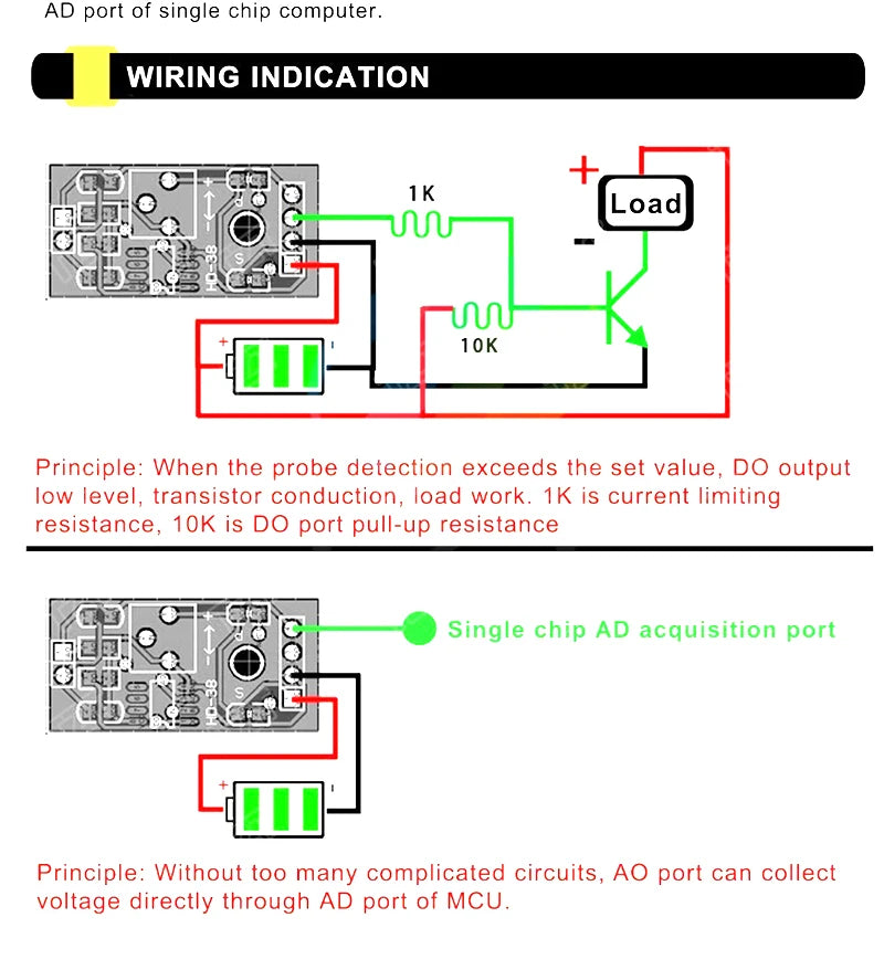Capacitive Soil Moisture Sensor Module / Soil Humidity Digital Display Relay Control Module Automatic Watering For Arduino