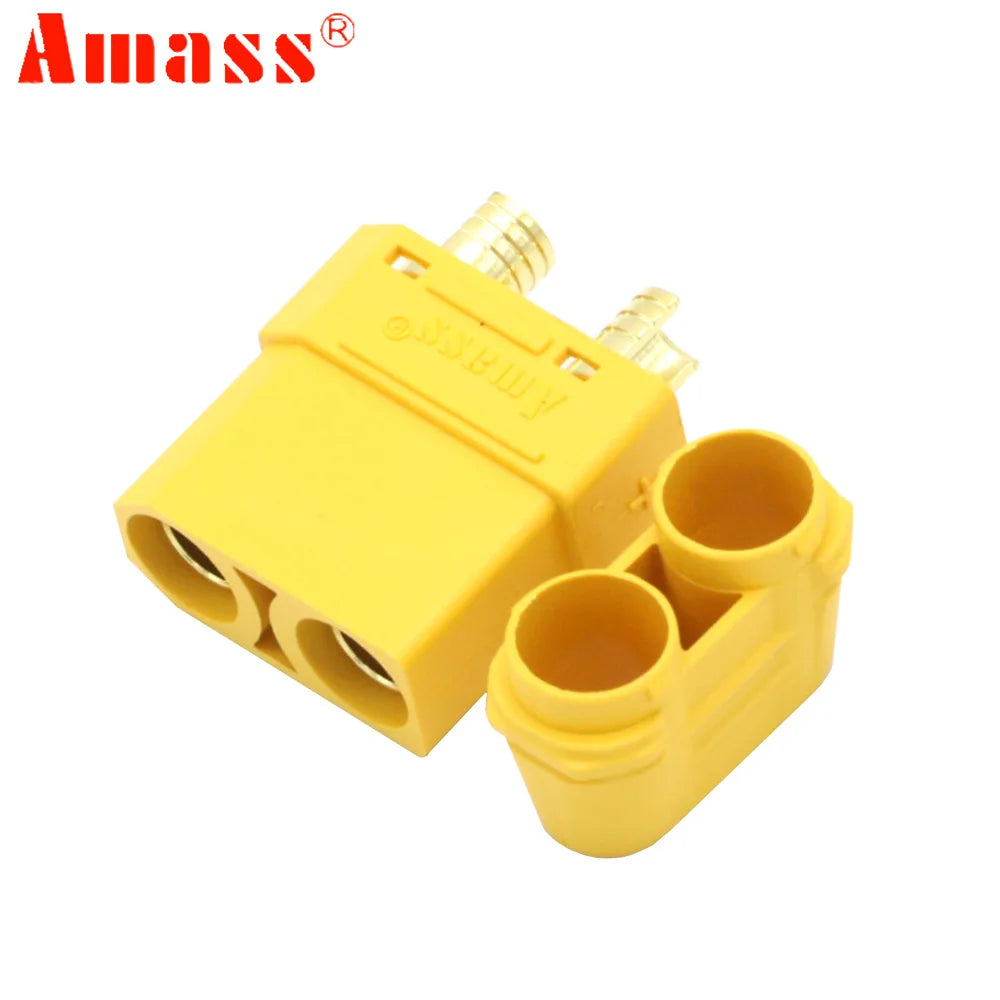 Amass XT90 Plug Male Female Battery Connectors 4.5mm Gold Plated Banana Plug For RC Lipo Car Airplane Drone Truck Toy