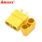Amass XT90 Plug Male Female Battery Connectors 4.5mm Gold Plated Banana Plug For RC Lipo Car Airplane Drone Truck Toy