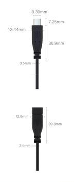 1pcs 25cm 2pin 4pin Wire USB 2.0 Type C Male Female Plug Extension Welding Type USB-C DIY Repair Cable Charger Connector