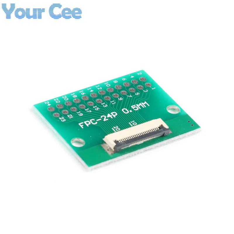 FPC/FFC Flat Cable Adapter Plate 0.5mm 6P/8P/10P/12P/20P/24P/26P/30P/34P/40P DIP Pin Board Pitch Converter Board PCB