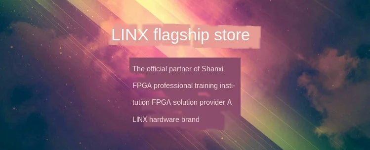 Alinx XILINX FPGA Black Gold Development Board Spartan-7 VIVADO AX7050 XC7S50FGG484 Companion video tutorial