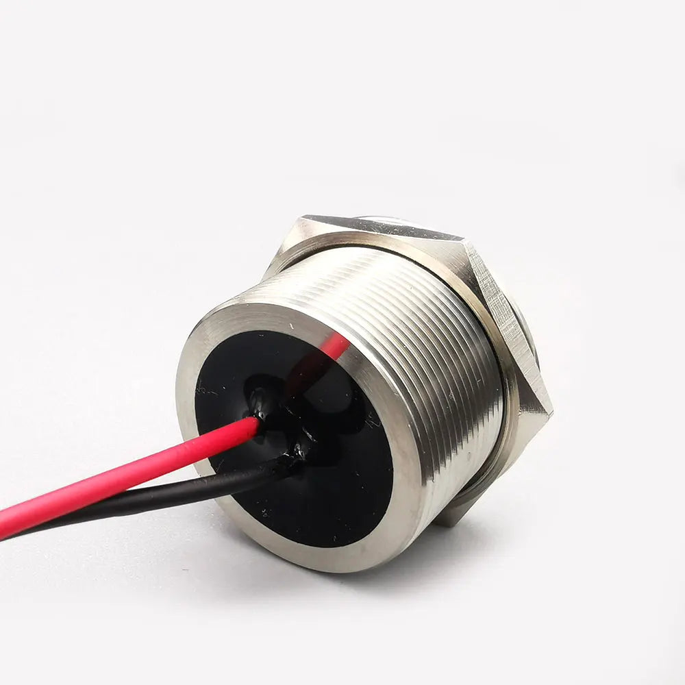 Stainless Steel Waterproof Piezo Touch Switches 16mm 19mm 22mm 25mm Normal Open Capacitive Momentary Push Button