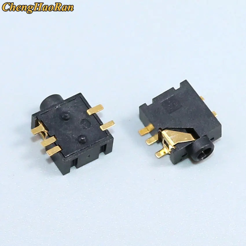 PJ Series 3.5mm Stereo Female Socket with Screw Audio Headphone Jack 3P Vertical Double Channel Connector 393 358 313 306（1-20）