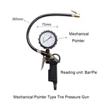 Automobile Tire Pressure Gun Barometer American Style European Style Japanese Style Handheld Tire Pressure Gauge