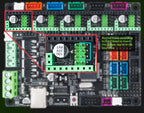 RAMPS MKS Gen-L V 2.1 1.0 Control Board 3D Printer Parts With TMC2209 TMC2208 Uart Mode Gen L for Ramps1.4 A4988 DRV8825