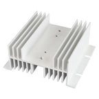 Slim Solid State Relay 10A 25A 40A Dc control Ac/ Ac control Ac Single Phase SSR Din Rail Mount Relays Module equipped Heat sink