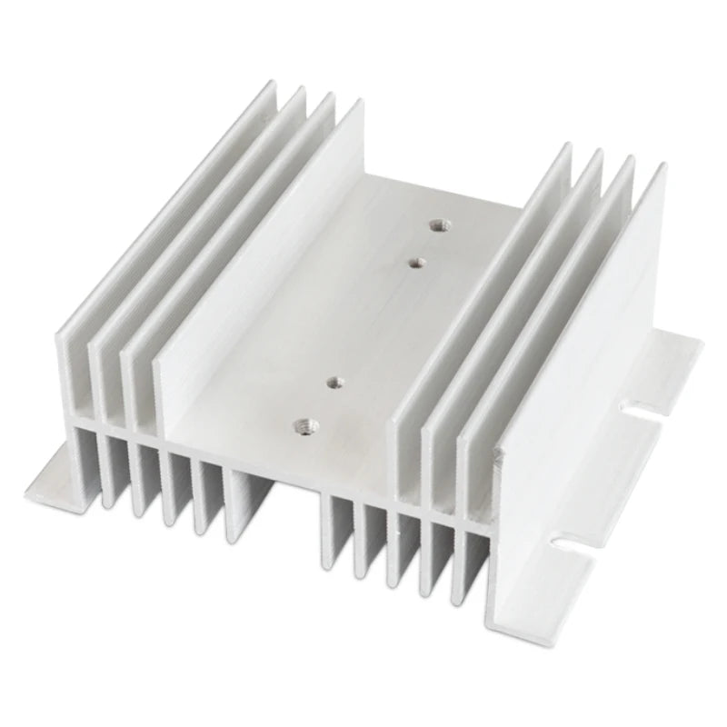 Slim Solid State Relay 10A 25A 40A Dc control Ac/ Ac control Ac Single Phase SSR Din Rail Mount Relays Module equipped Heat sink