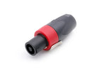 10PCS Speaker Powercon connector NL4FX Speakon 4 Pole Plug Male Professional audio power plug Red&Blue