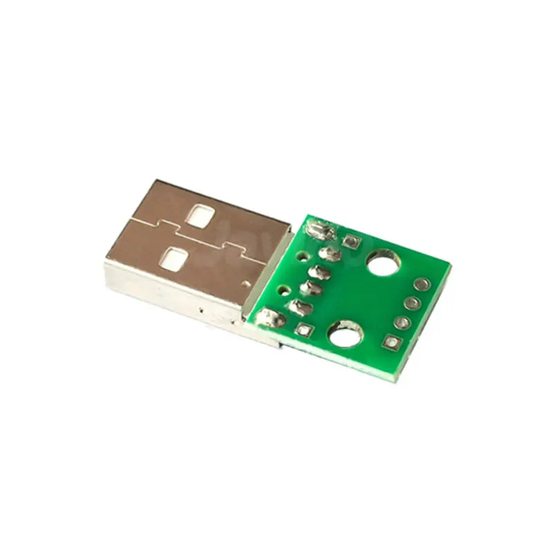 Type A USB Male To DIP 2.54MM PCB Board Power Supply DIY Adapter Converter Module 4 pin