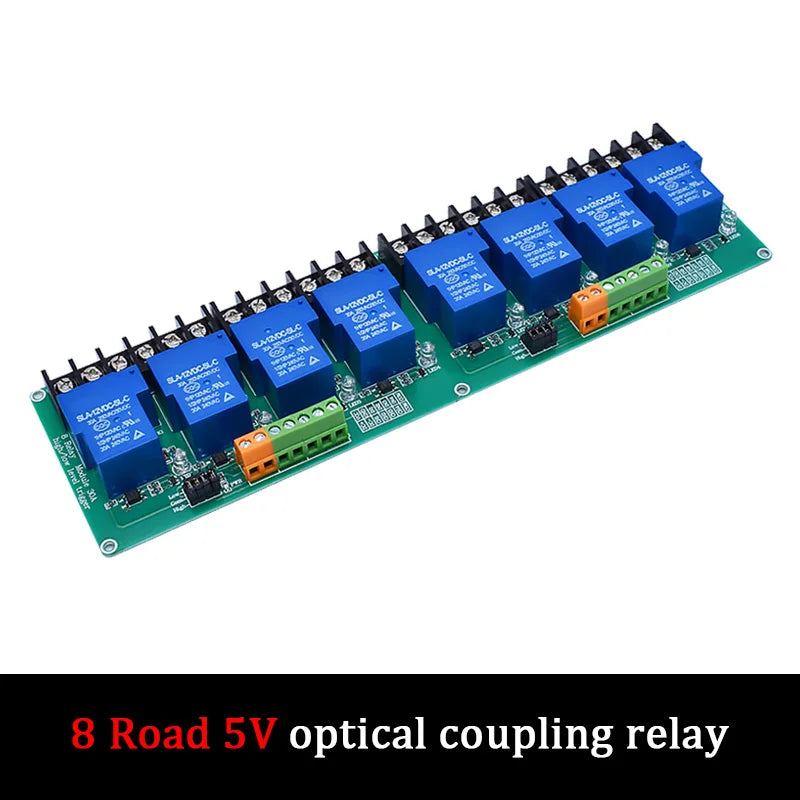 4 8 channel relay module 30A with optocoupler isolation 5V 12V 24V supports high and low Triger trigger