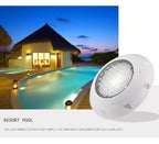 LED Swimming Pool Lights RGB AC12V 12W 18W 25W 35W 45W IP68 Waterproof Lamp with Remote Controller for pool party