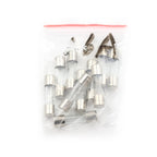 10pcs/lot 1A/1.6A/2A/3A/4A/5A T1.6A 250V New Slow Blow 1.6Amps Glass Tube Fuse 5mm x 20mm