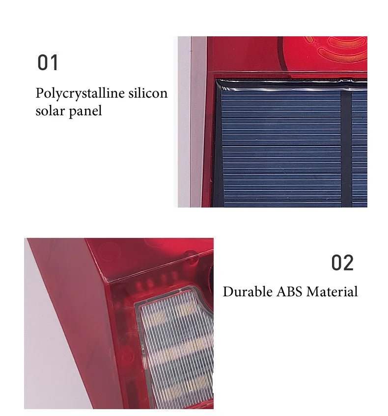 Multi-Function Solar PIR Motion Sensor Alarm Light Remote Control 129dB Siren For Home Garden Shed Caravan Farm Security Lamp