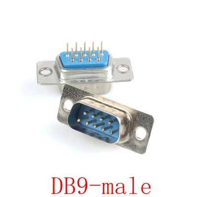 DB9 DB15 DB25 DB37 Male and Female RS232/9/15/25/37 Pin DB plug for welding plate connectors