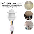 110V 220V Mini PIR Sensor Detector Smart Switch  LED PIR Infrared Motion Sensor Detection Automatic Sensor Light Switch
