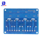 diymore 4 Channel Optocoupler Relay Module for Arduino DC 5V