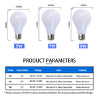E27 LED Bulb 12V DC 24V 36V AC Led Light Lamp 5W 7W 9W 12W Lampada Red Blue Green Yellow Pink Bombilla Bulbs For Transformer