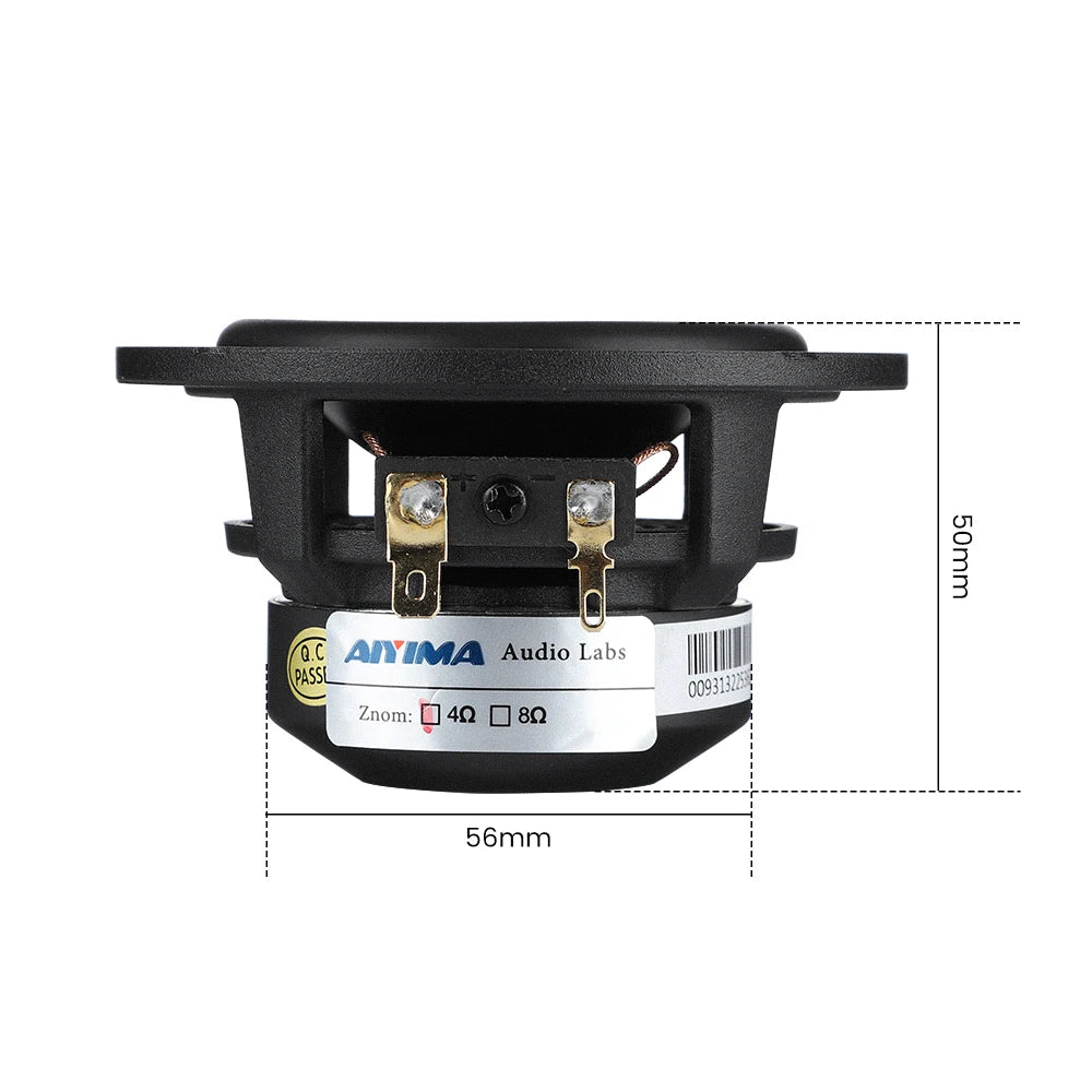 AIYIMA 3 Inch Hifi Midrange Sound Speaker Car DSP Audio DIY Speakers 4 8 Ohm 30 W 25 Core Music Loudspeaker For Sound System