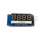 TM1637 4Bits Digital LED Display Module For arduino 7 Segment 0.36Inch Clock RED Anode Tube Four Serial Driver Board Pack