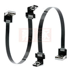 FPV Monitor Standard Mini USB Super Flache flexible FPC Lade Kabel 90 Grad Micro USB Band Kabel 10CM-50CM