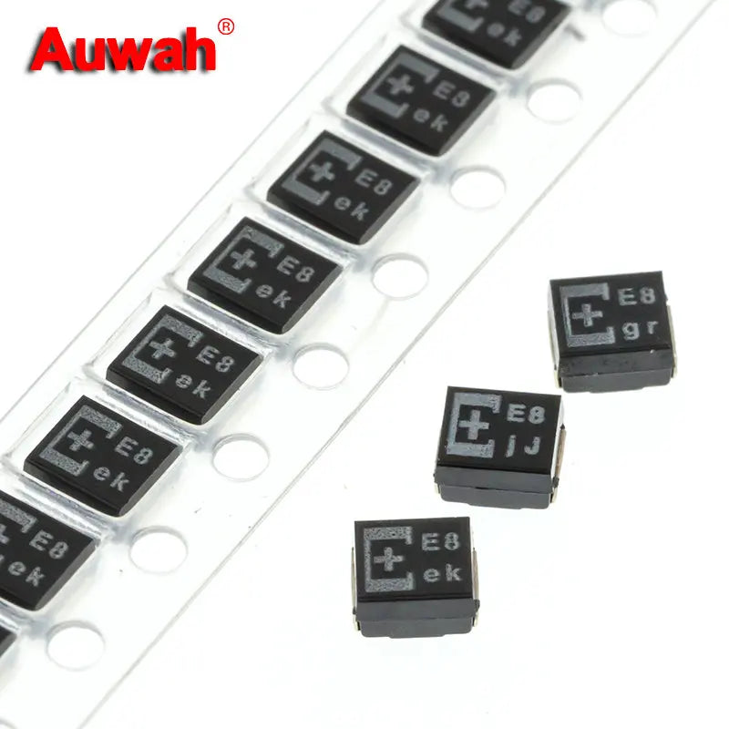 10pcs 150uF 6.3V 2R5TPE150MZB 4TPE150MAZB 6TPE150MAZB Type B 3528 SMD Polymer Tantalum Capacitors POSCAP Low ESR New Original
