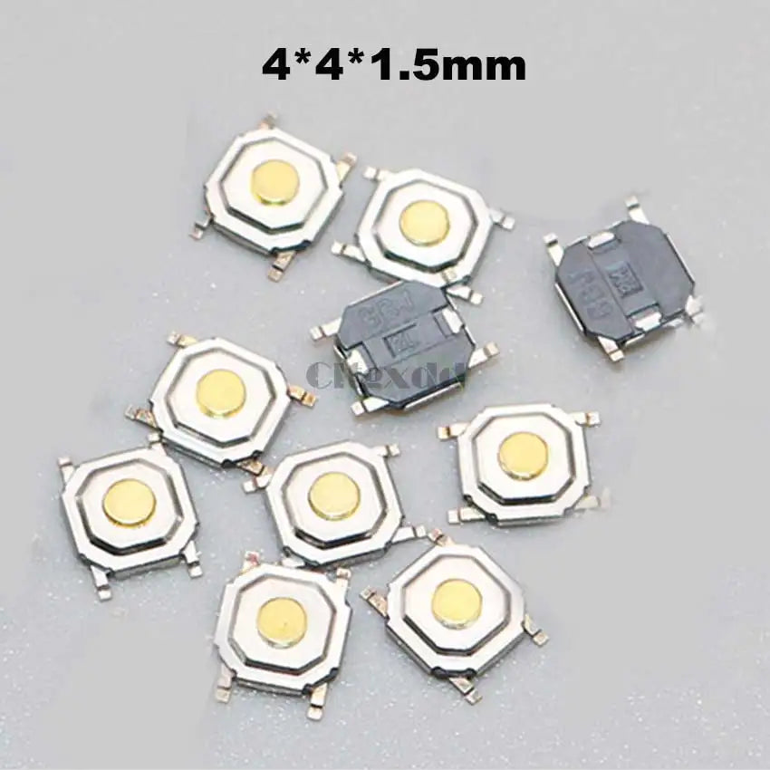 Cltgxdd 10PCS Car Remote Control Touch Switches Push Button Tact Switches for Hyundai, Nissan, Honda, VW, Toyota, Kia, Peugeot
