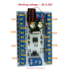 8 Channels DS18B20 RS485 Modbus Rtu Temperature Sensor Remote Acquisition Monitor Digital Thermometer Module Paperless Recorder