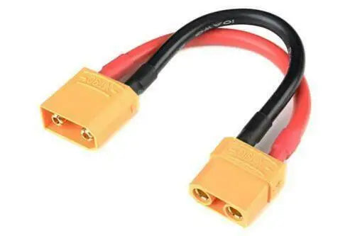XT30 XT60 XT90 XT90S EC2 EC3 EC5 Tamiya MPX Deans JST Male to Female Extension Cable Wire 14awg 10/15cm for RC Battery Charger