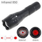 SecurityIng A100 850nm IR Hunting Flashlight Zoomable Infrared 940nm LED Torch Outdoor Waterproof IR Night Vision Light