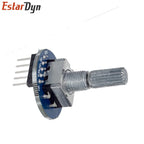 Rotary Encoder Module for Brick Sensor Development Round Audio Rotating Potentiometer Knob Cap EC11