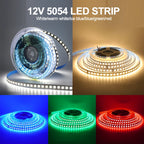 5M LED Strip SMD 5050 5054 LED Tape Waterproof Ribbon Diode 12V 2835 Flexible Neon Lights 60/120Leds/m LED Lights for Room Decor