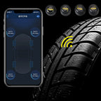 LEEPEE Bluetooth 4.0 5.0 Alarm Tire Pressure Sensors Android iOS BLE Tester Car TPMS Universal Tyre Pressure Monitoring System