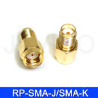 5Pcs Javino Adapter SMA / RP-SMA to SMA / RPSMA Male Plug & Female Jack Straight & Right angle RF Coaxial connector