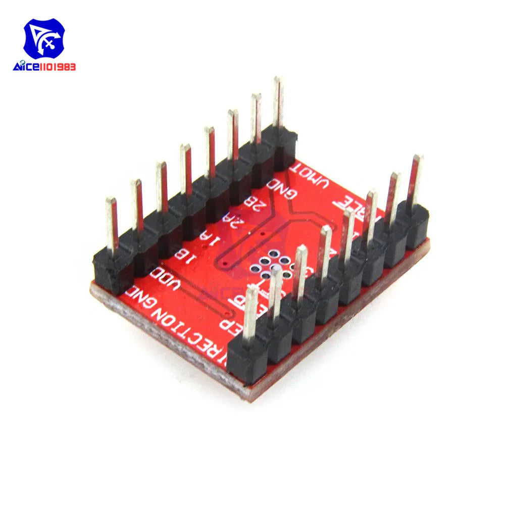 A4988 Stepper Motor Driver Module with Heat Sink for Arduino 3D Printer Reprap CNC Machine or Robotics