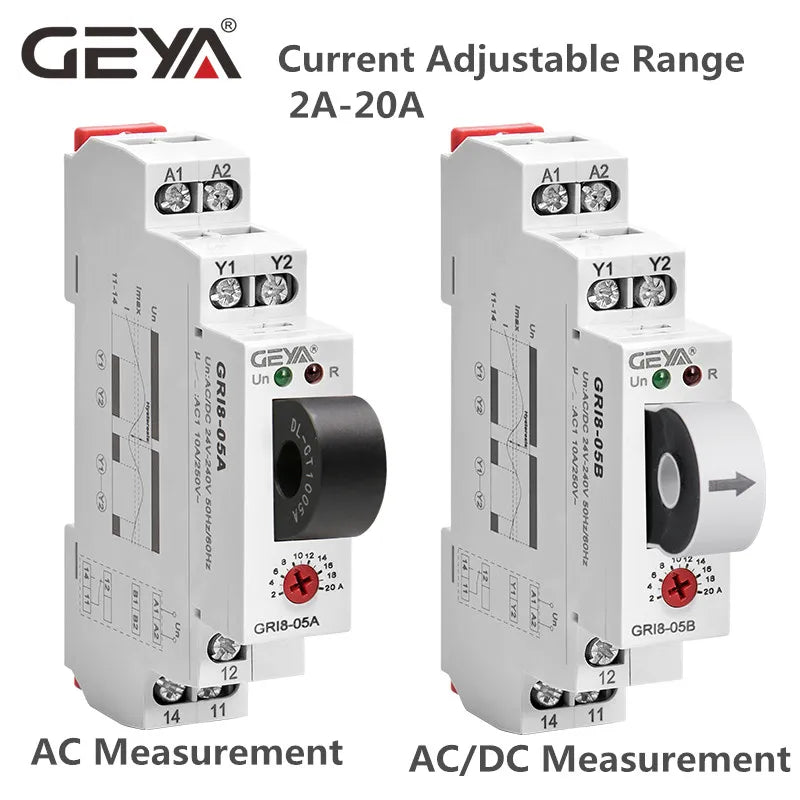 GEYA GCT-24 Open-Close Current Transformer AC Current Sensor Split Core Current Transformer 100A-300A CT