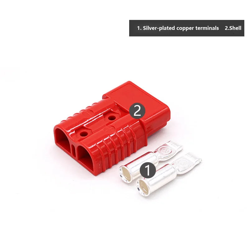 2/4/6PCS 50A 120A 175A 350A Battery Charging Connector 600V High Current Quick Power Plug for Electric Car Battery,Solar Cable