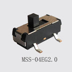 20PCS Mini Slide Switch On-OFF Micro Toggle Switch 1P2T H=1.5/2/4MM Miniature Horizontal Slide Switch SMD/DIP