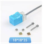 Cloweit 15mm 20mm Micro Hall Effect Sensor IP68 Proximity Magnetic Switch  NPN PNP 3-wire NO/NC DC 12V 24V  Remote Nonpolar