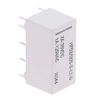 New 1PCS 2x1x1cm 5V Coil Bistable Latching Relay DPDT 30VDC 2A 1A 125VAC HFD2/005-S-L2-D Realy