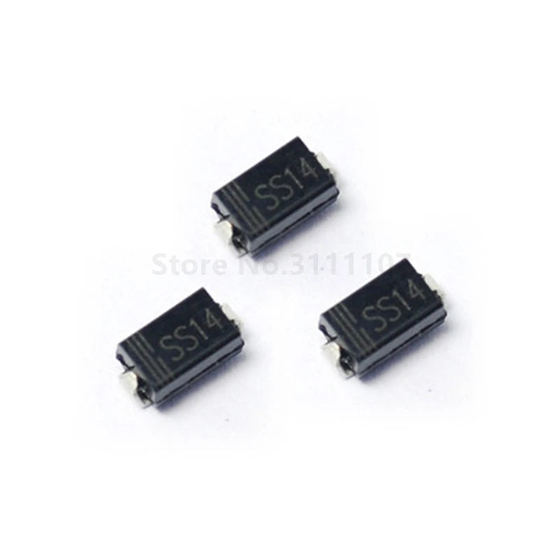 100PCS/Lot SMA 1N5819 1A 40V DO-214AC SMD Schottky Diode SS14