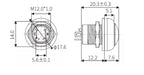 12mm Momentary and Latching NO Waterproof IP67 Types Special Symbol Push Button Car Switch 3V 6V 12V 24V 220V On Off