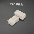 2pcs TTC Dustproof gold mouse micro switch 30 millions click lifetime Silver contact white dot Button Compatible D2FC-F-7N