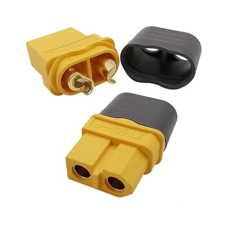 2Pcs XT60 XT60E-M XT60H-F Plug Banana Bullet Male Female Connector with Housing Sheath For RC FPV Charger Battery Motor ESC