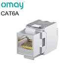 RJ45 Keystone Jack Module CAT8 Cat7 CAT6A Tool-Less STP Shielded Self-Locking CAT6 CAT5E Zinc Alloy Network Coupler Adapter