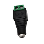 1/2/5Pcs Male Female DC Power Plug Connector 3.5X1.35mm 1.35mm X 3.5mm Needn't Welding DC Plug Adapter 12V 24V For CCTV